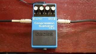 Boss CS-3 Compression Sustainer Pedal - Quick Demo