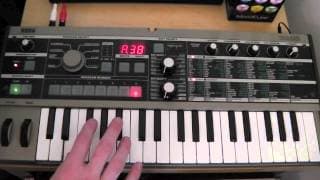 Korg - microKorg - Preset sounds demo