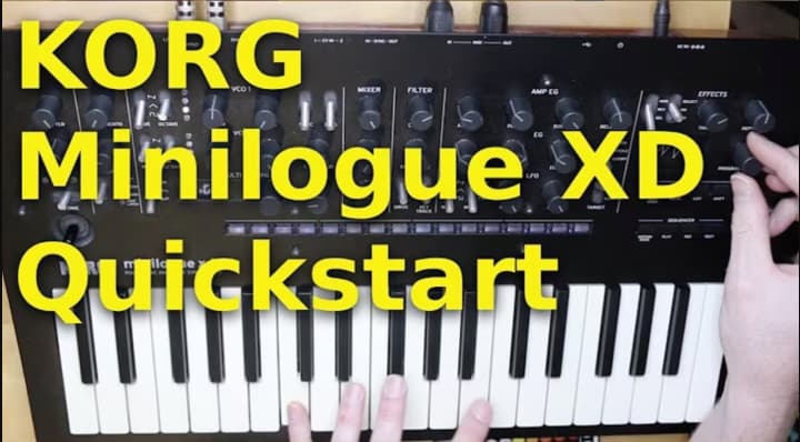 minilogue xd quickstart thumbnail